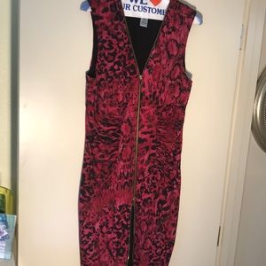 NWOT Beautiful Cache ZIP Front Dress
